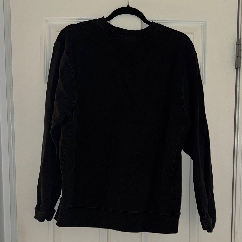 Nike Men's Classic Black Crewneck Sweater - Picture 2 of 3